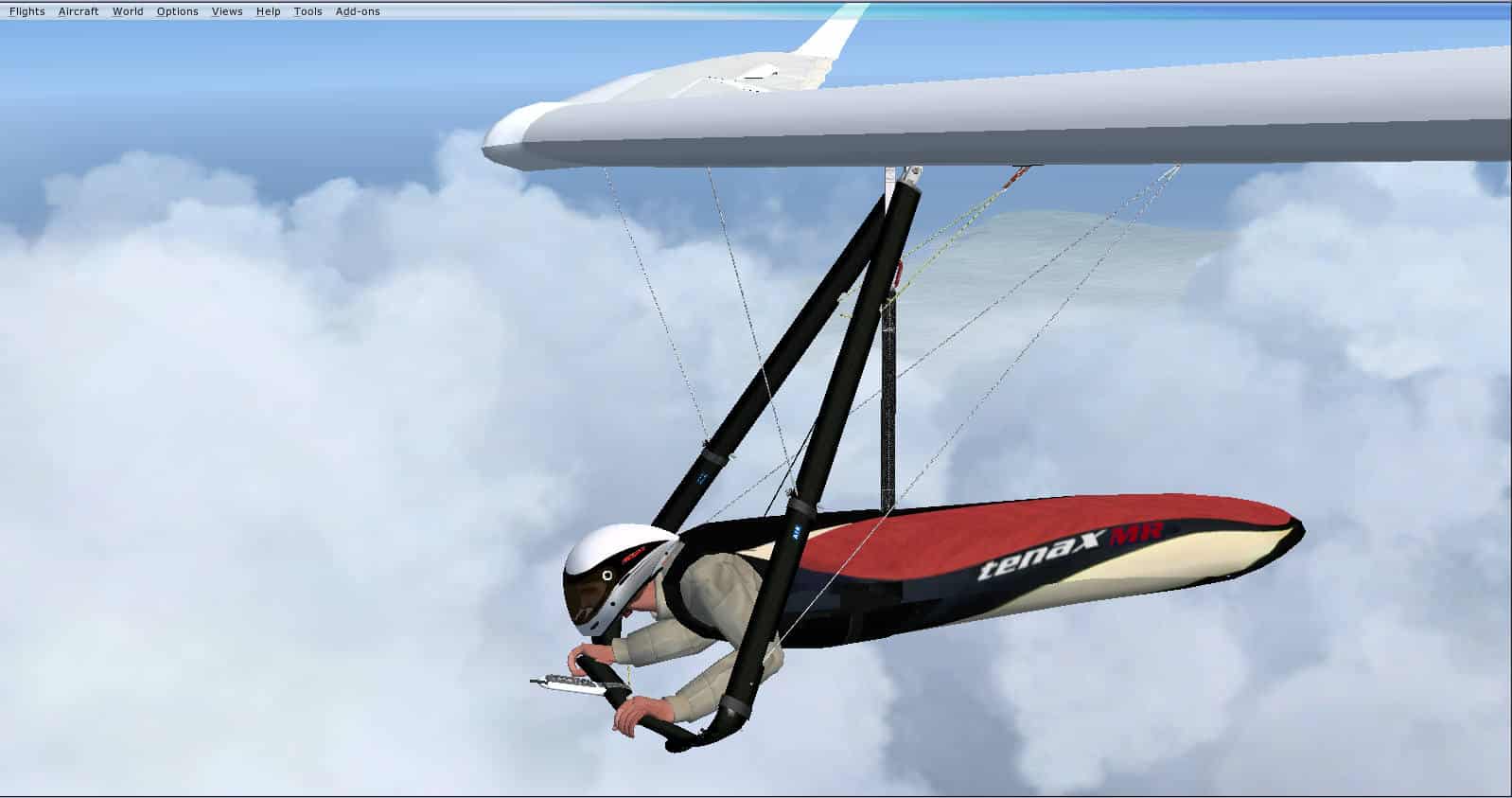 FSX/FS2004 A-I-R Atos VR Hang Glider - Microsoft Simulator Mod