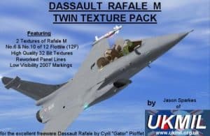 rafale flight simulator fs4000 download