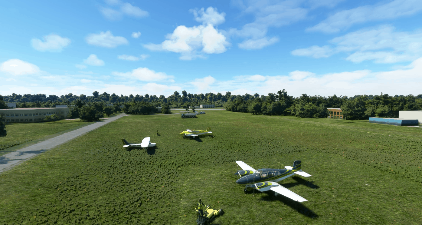 Wellington Aero Club Airport v1.0 Flight Simulator Addon / Mod