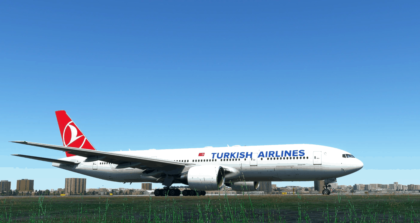 TURKISH AIRLINES BOEİNG B777-200 v1.0 - MSFS2020 Liveries Mod