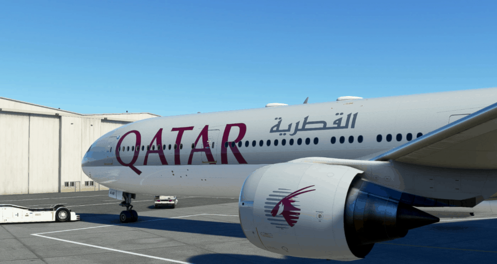 Captainsim B777 300er Qatar Airways V10 Msfs2020 Liveries Mod