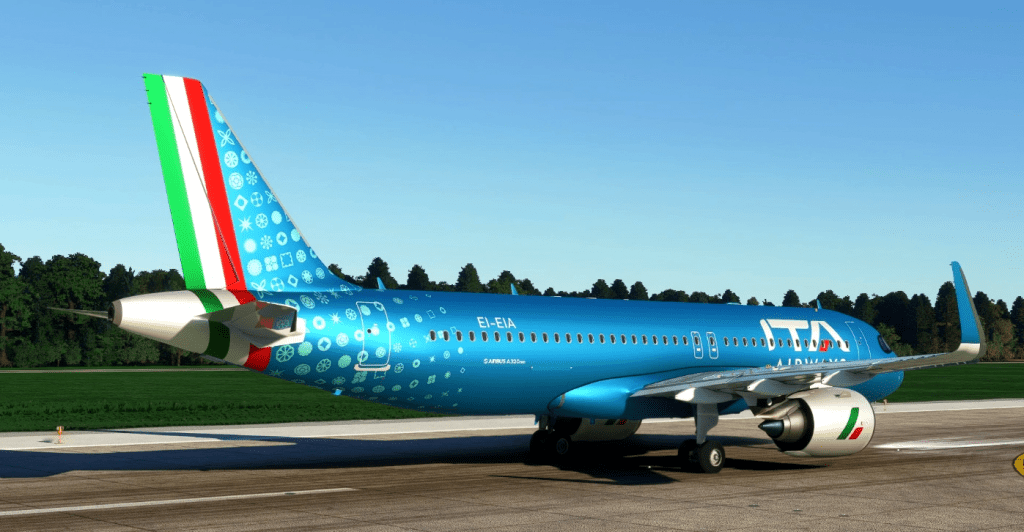 Ita Airways Metal Livery New Airlines A Neo V Msfs