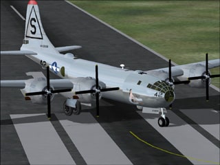 FS2002 B-29 SKY QUEEN from the 40th BG