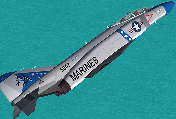 FS2002 F-4J Phantom II of VMFA-451