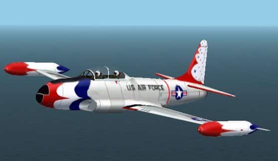 FS2002, Lockheed T33 A “Shooting Star”