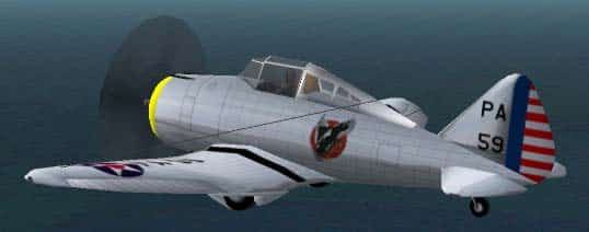 FS2002 Pro Seversky P-35A