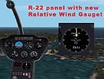 FS2002 Robinson R-22B panel