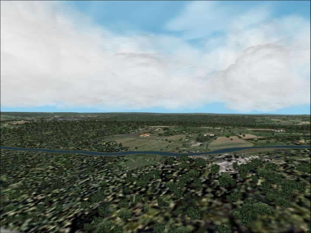 FS2002 Scenery New River Texture