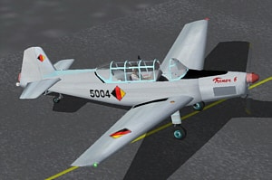 FS2002 Zlin Z-226 Armeesportklub East Germany