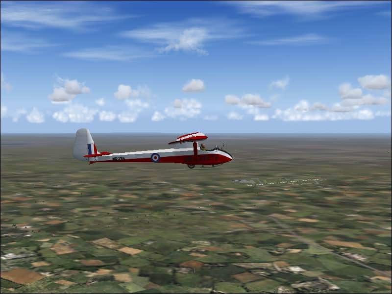 FS2002/2004 Lasham, United Kingdom Soaring Scenery