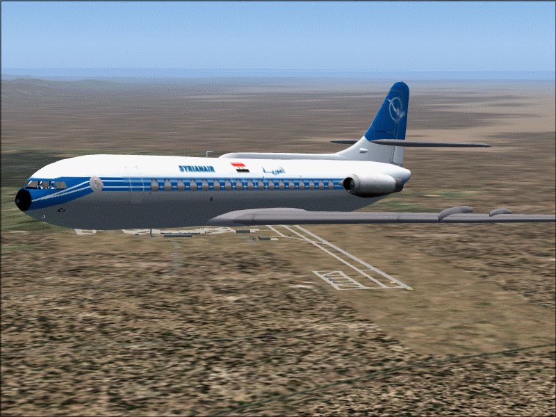 FS2004 Syrian Air SE210 Caravelle