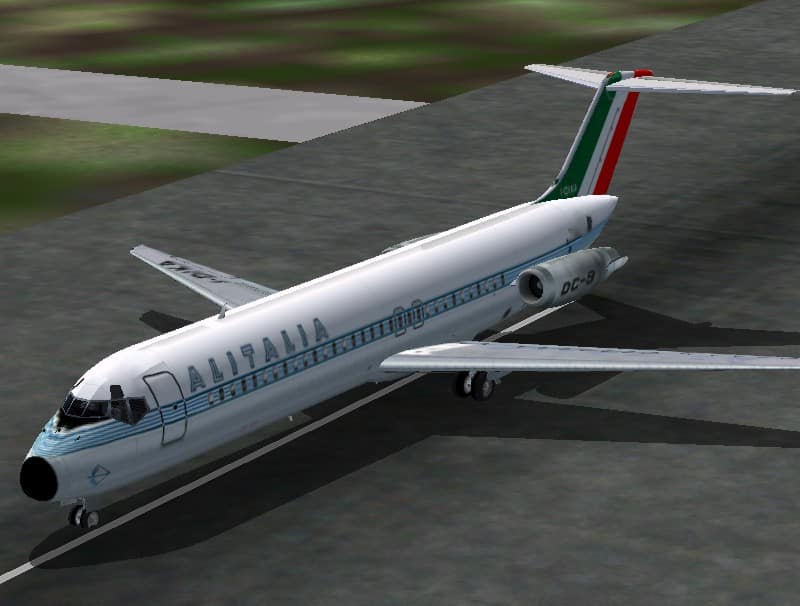 FS 2002 Alitalia DC9-30