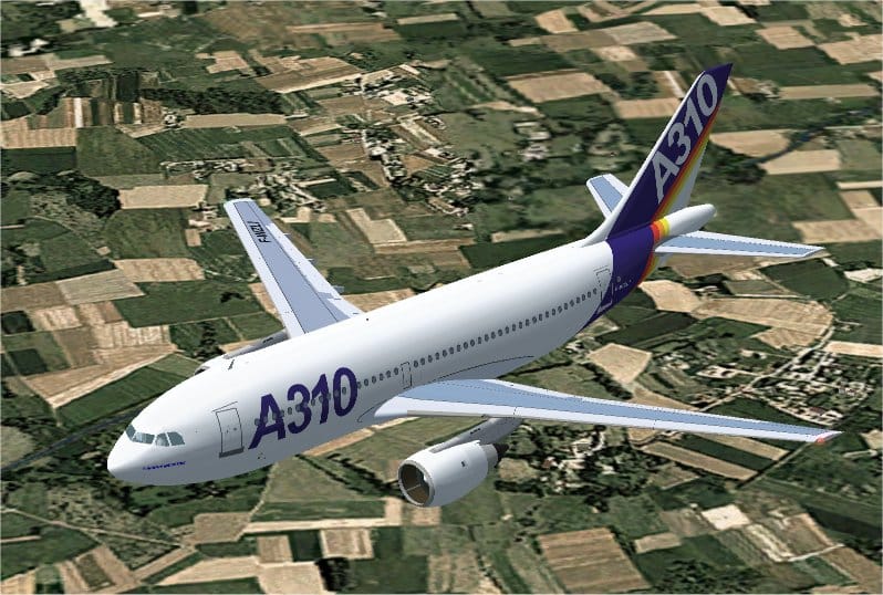 FS2002 A310-203 House Colors Version 1