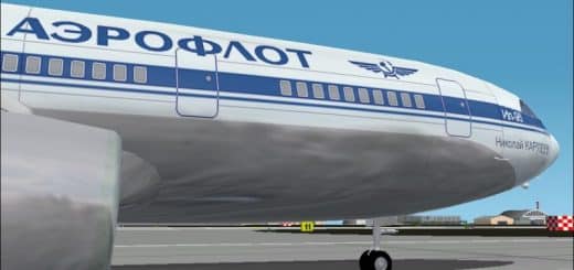 FS2002 Aeroflot Ilyushin 96-300