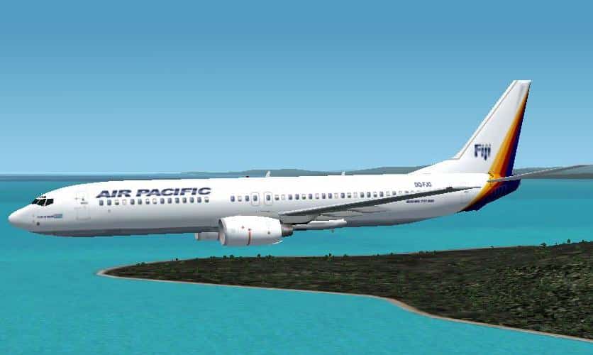 FS2002 Air Pacific Boeing 737-800 DQ-FJG