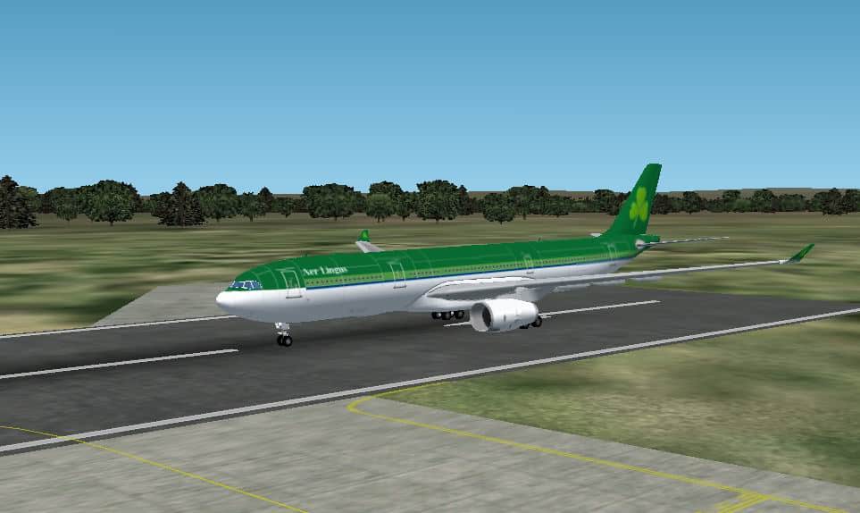 FS2002 Airbus A330-300 Aer Lingus