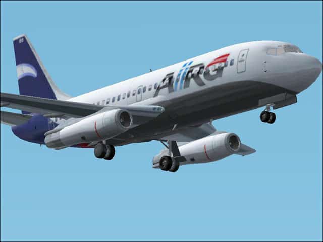 FS2002 Boeing 737-200 AIRG Linea Privada