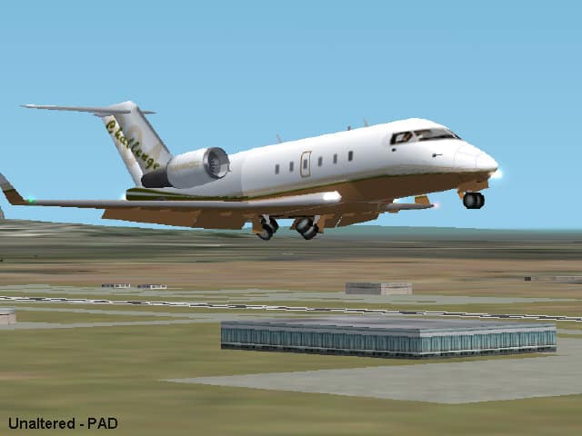 FS2002 Bombardier CL-604 Challenger. Factory Demonstrator