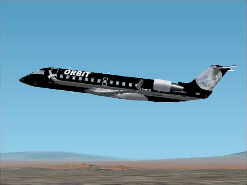 FS2002 Bombardier/Canadair CRJ-200 – Orbit