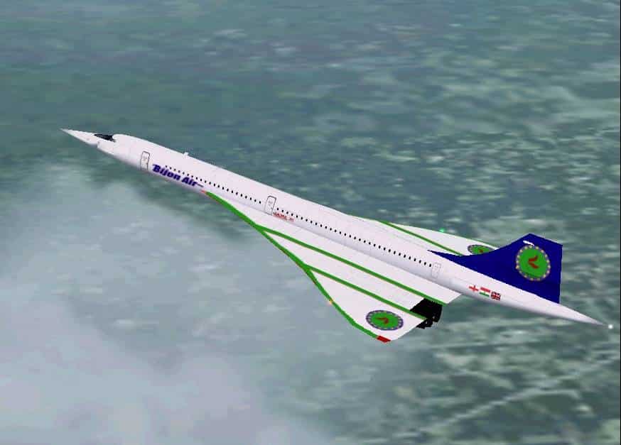 FS2002 Fully updated Bijon Air Concorde