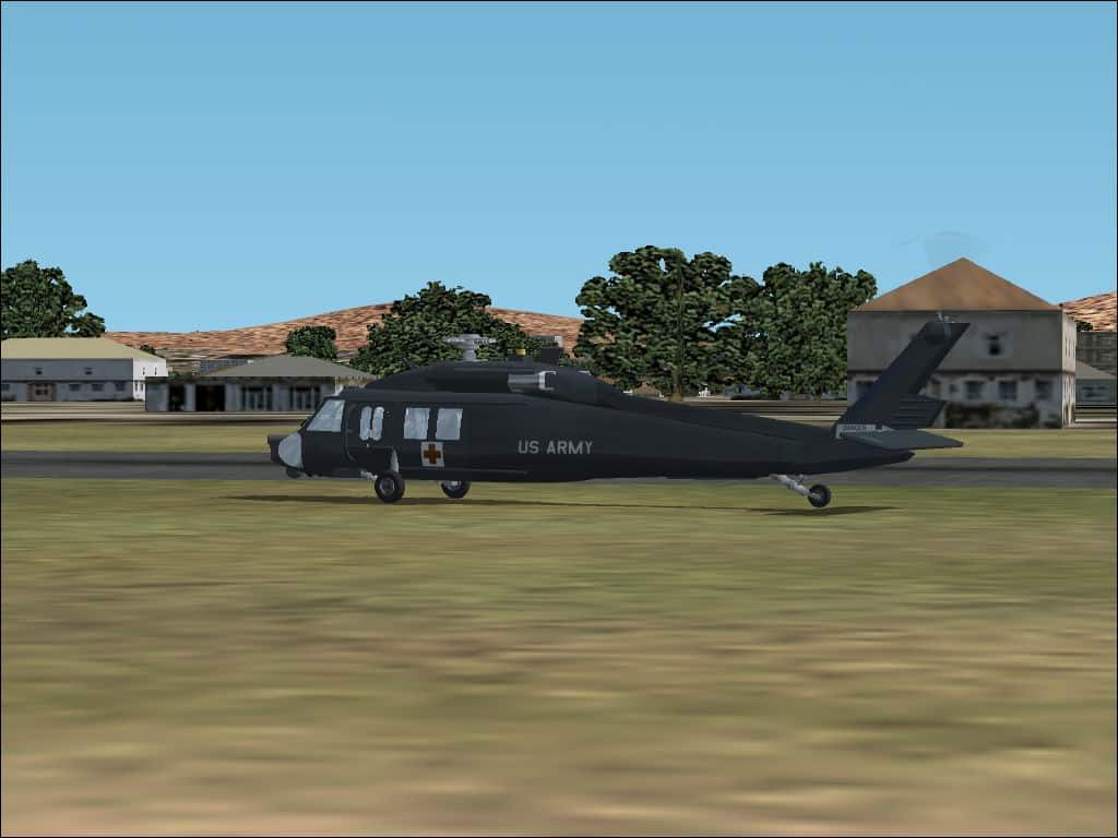 FS2002 H-60 Blackhawk Medevac (C-SAR), Textures only