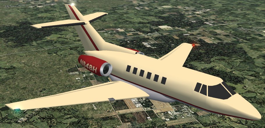 FS2002 Hawker 800XP