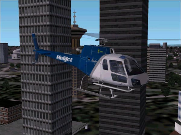 FS2002 Helijet Aerospatiale AS350 “Squirrel”