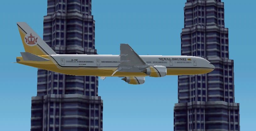 FS2002 Royal Brunei Airlines Boeing 777-300 Ver. 2.0