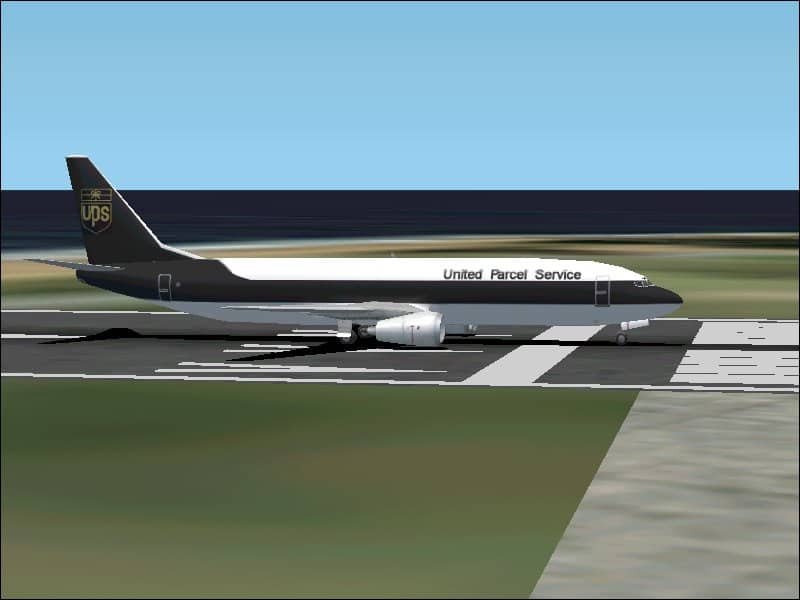 FS2002 UPS Boeing 737-400