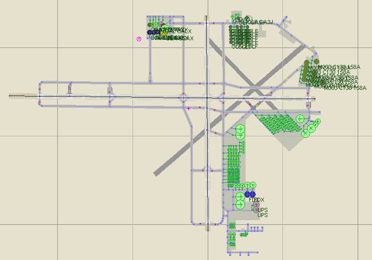 FS2004 AFCAD2 File For KSAV v2.0 Afcad 2.21 file for Savannah Intl