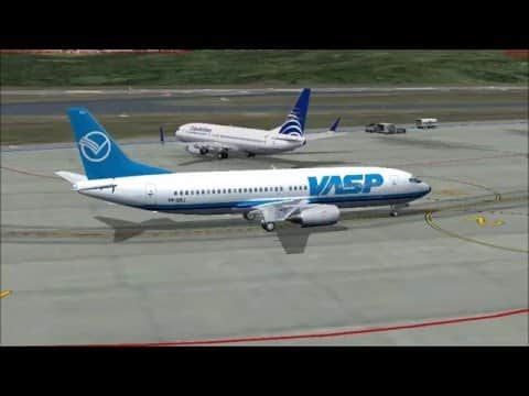 FSX 737-800 VASP Brazil