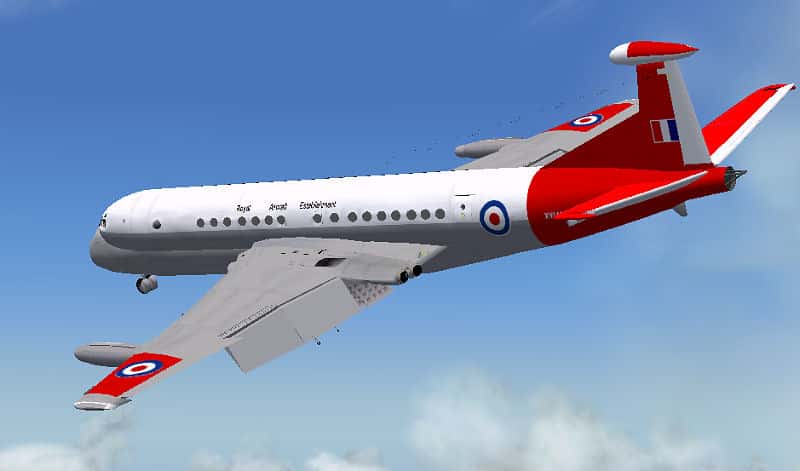 FSX BAE Nimrod HS801 Prototype.