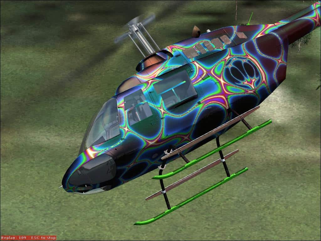 FSX Bell 206 JetRanger ‘Thunder’ Textures only