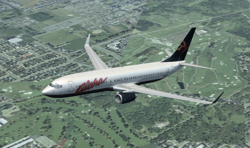 FSX Boeing 737-800 Aloha Textures only