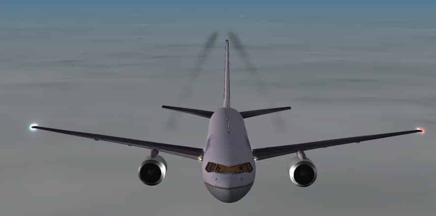 Smoke effects for the B757