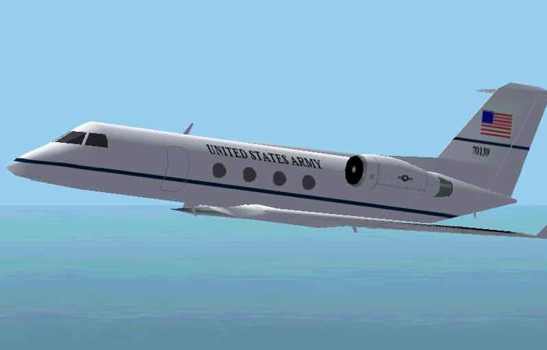 United States Army Virtual C-20B VIP Transport