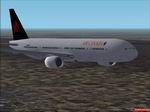 Updated & fixed Repaint of the default FS2002 Boeing 777-300 in the Air Canada livery