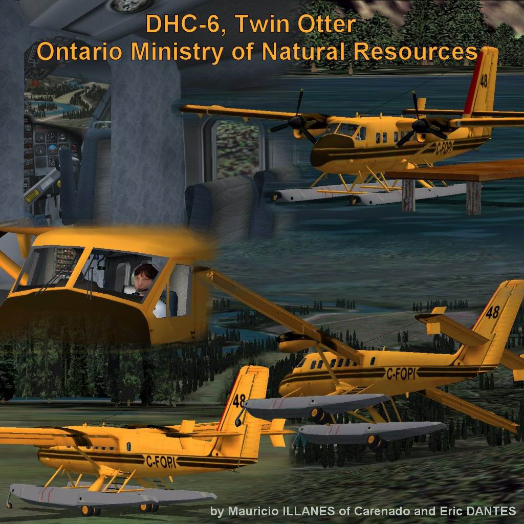 DHC-6 , Twin Otter Amphibian, C-FOPI package