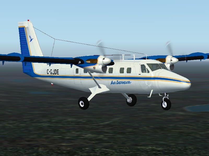 FS2002 DeHavilland DHC6-300 Twin Otter Package. Air Labrador