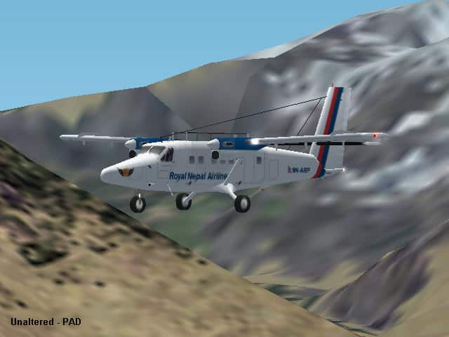 FS2002 PRO DHC6-300S Twin Otter Royal Nepal Airlines