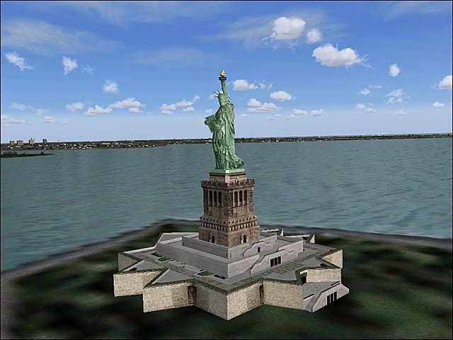FS2004 Statue of Liberty - Flight Simulator 2004 Mod