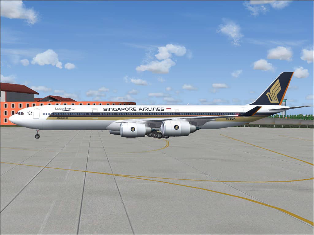 FS2004/2002 Singapore Airlines Ai traffic