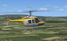 Castle Air G-BHXU Treasure Hunt, UK /Interceptor Bell 206B (Textures Only)