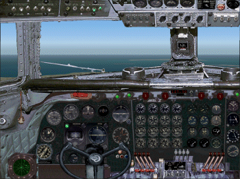 FS 2004 Douglas C-54 panel