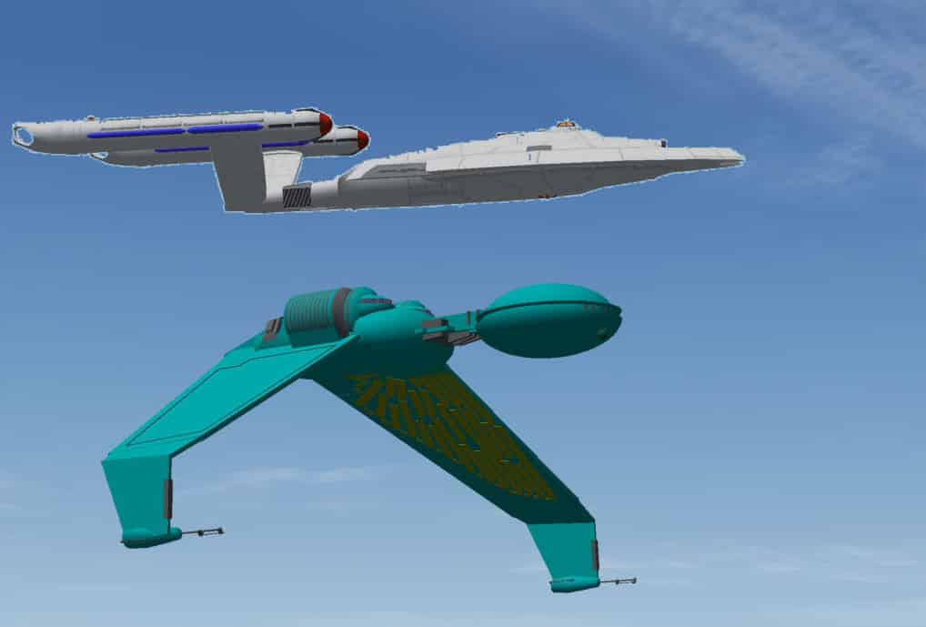 FS2004 Klingon Bird of Prey