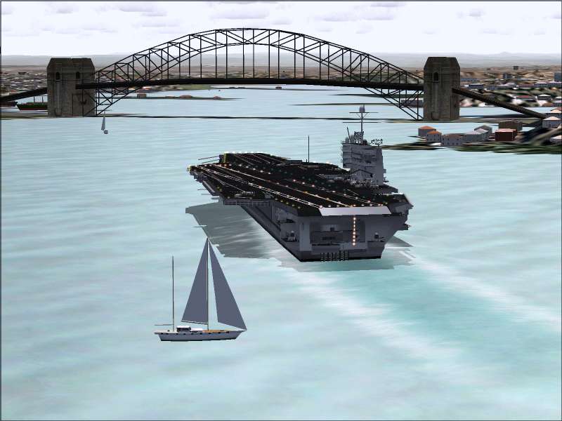 FS2004 Sailable Nimitz Class Aircraft Carrier Nimitz Class Aircraft Carrier