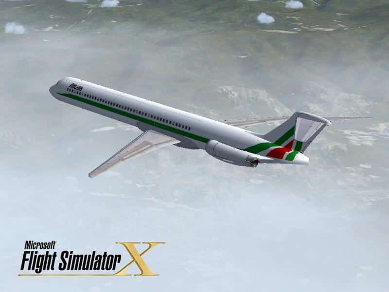 FSX MD-83 Alitalia Textures