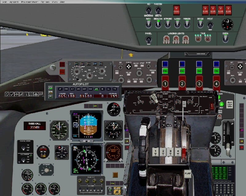 Boeing KC 135 2d Panel Updated