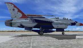 F-16D Thunderbird Block 50/52 Textures