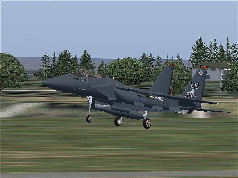 FS2004 F-15E Mountain Home Reskin and AI Package - Flight Simulator ...